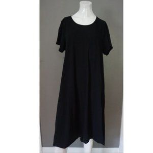LULAROE Carly XL Space Black Dress